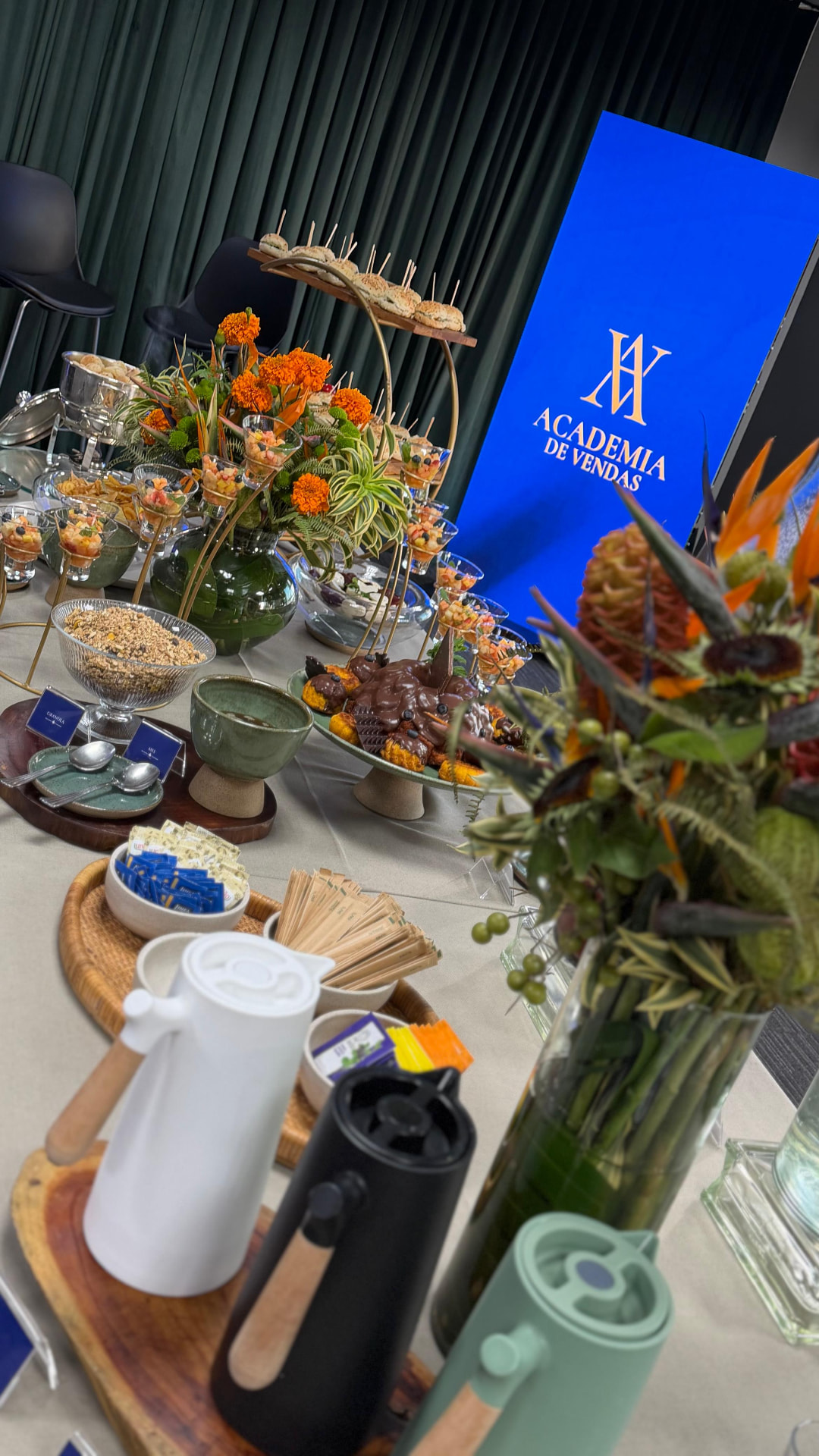 Buffet Olimpo para Palestras